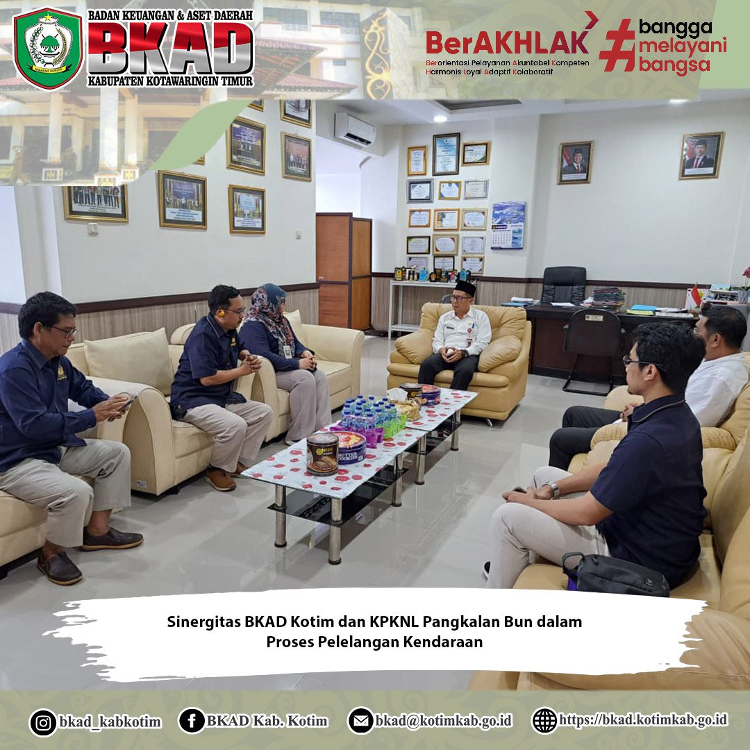 Sinergitas BKAD Kotim dan KPKNL Pangkalan Bun dalam Proses Pelelangan ...